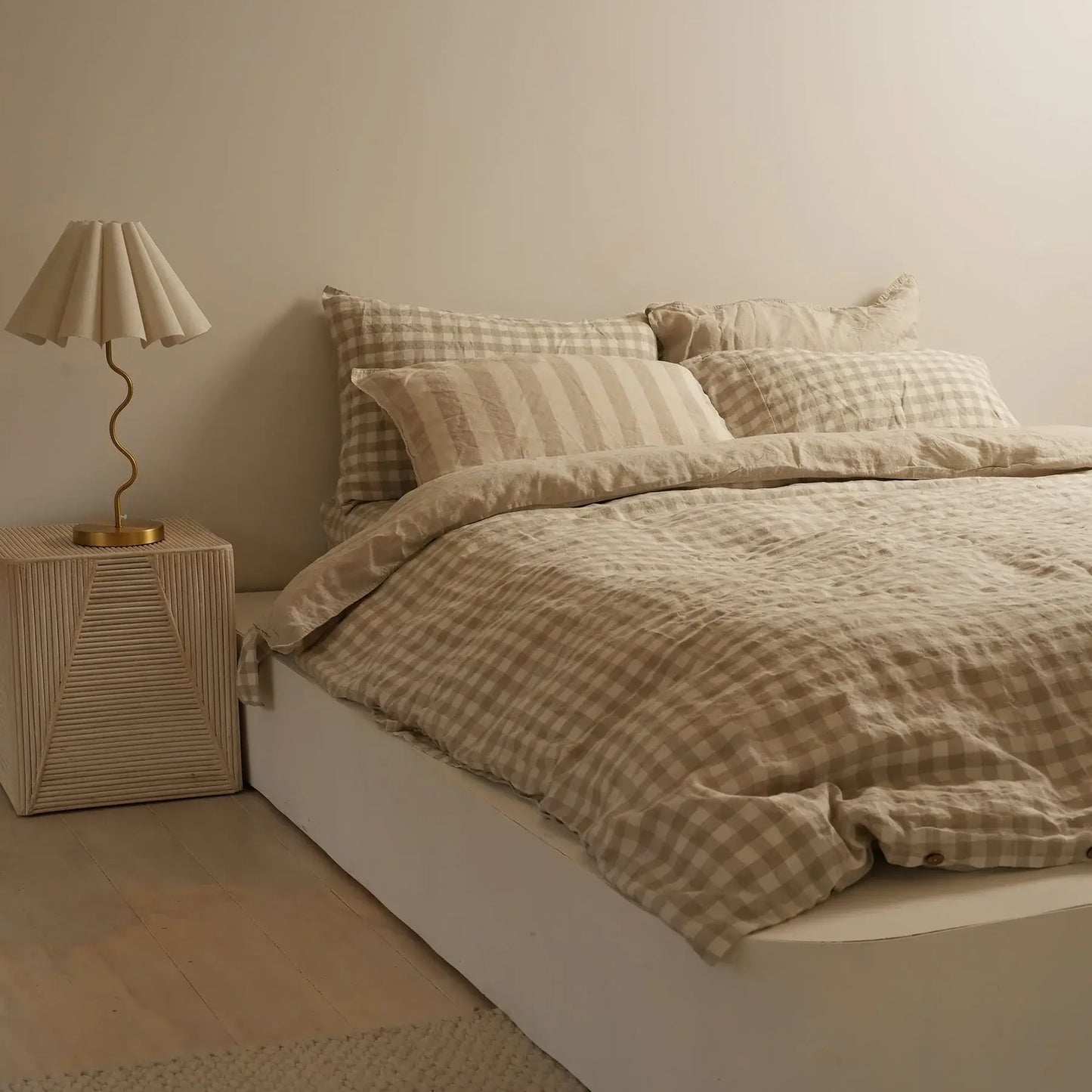 French Flax Linen Reversible Duvet-FurniturebyDesign.
