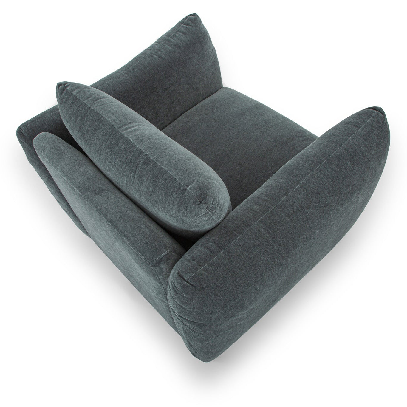 Grace Armchair - Dust Blue-FurniturebyDesign.