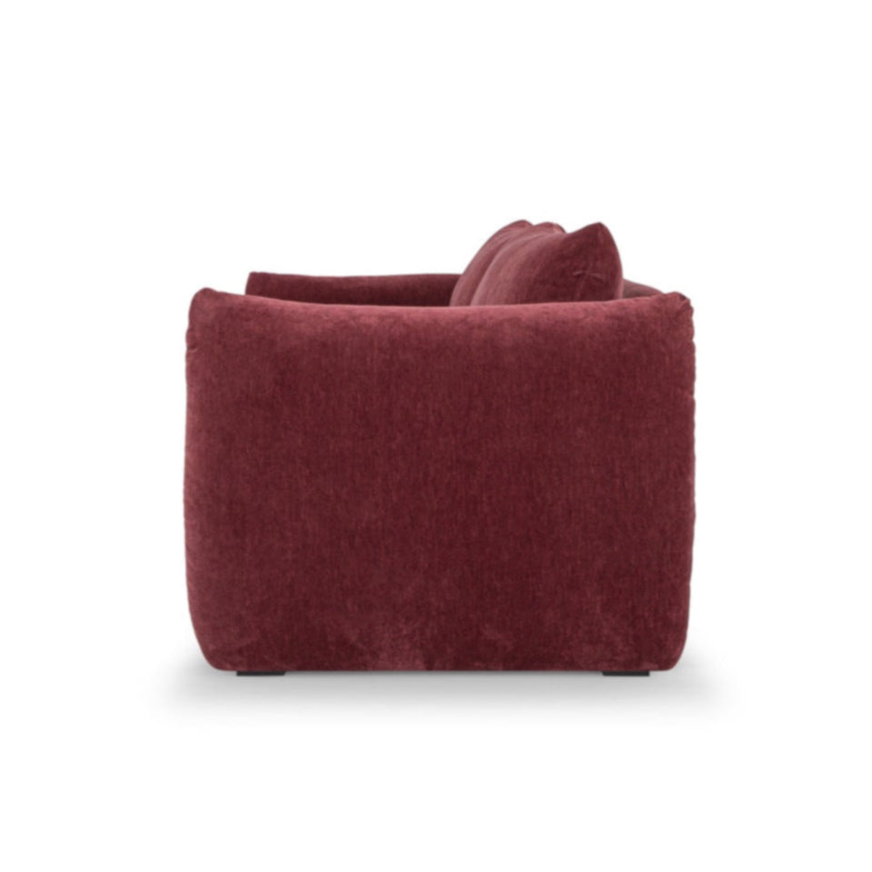 Grace 3 Seater Sofa - Claret-FurniturebyDesign.