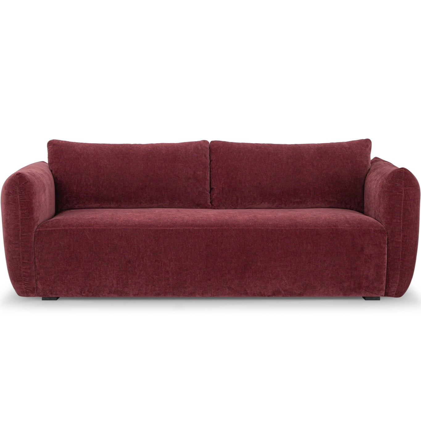 Grace 3 Seater Sofa - Claret-FurniturebyDesign.
