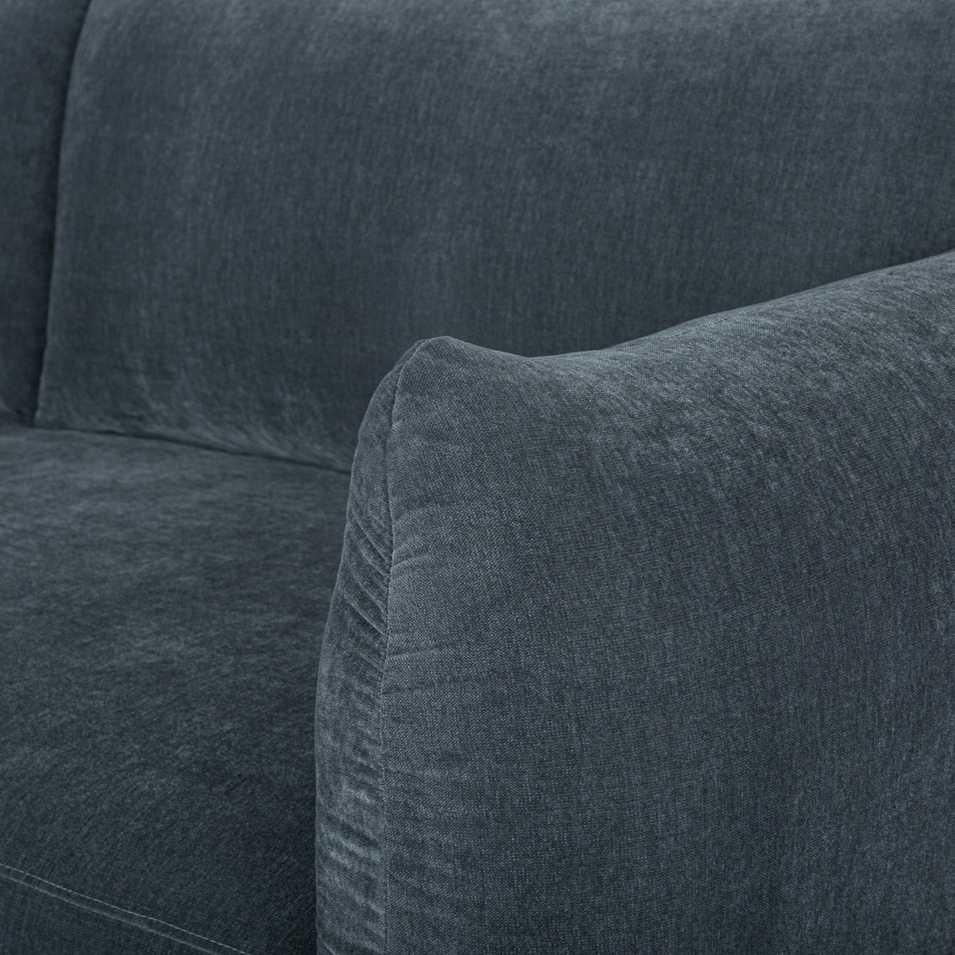 Grace 3 Seater Sofa - Dust Blue-FurniturebyDesign.