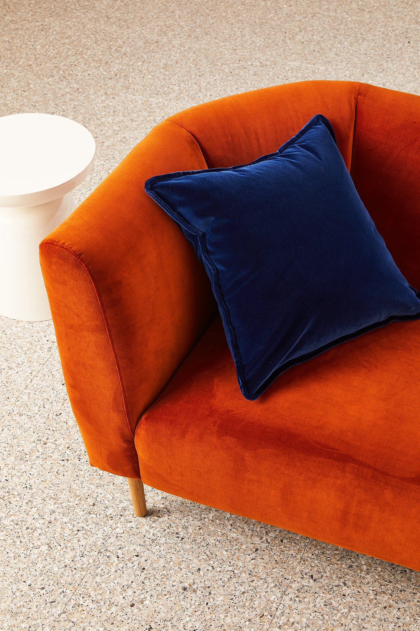 Essential Velvet - Midnight Blue Cushion