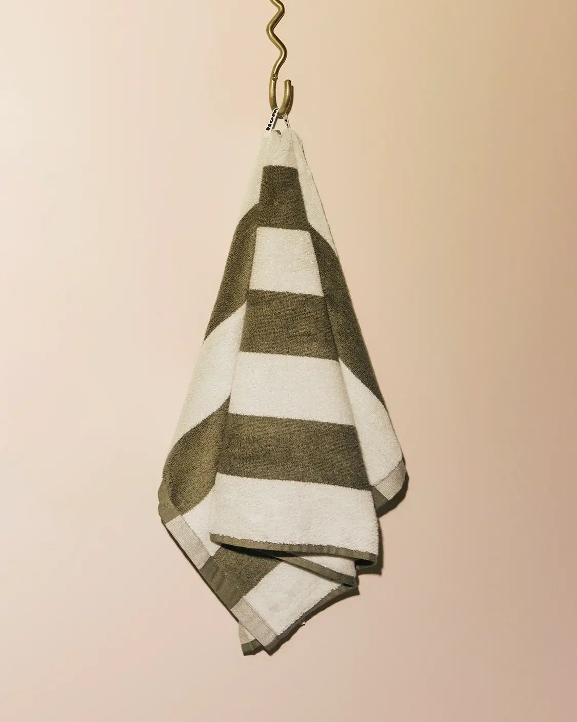 Hand Towel - Matcha Stripes-FurniturebyDesign.