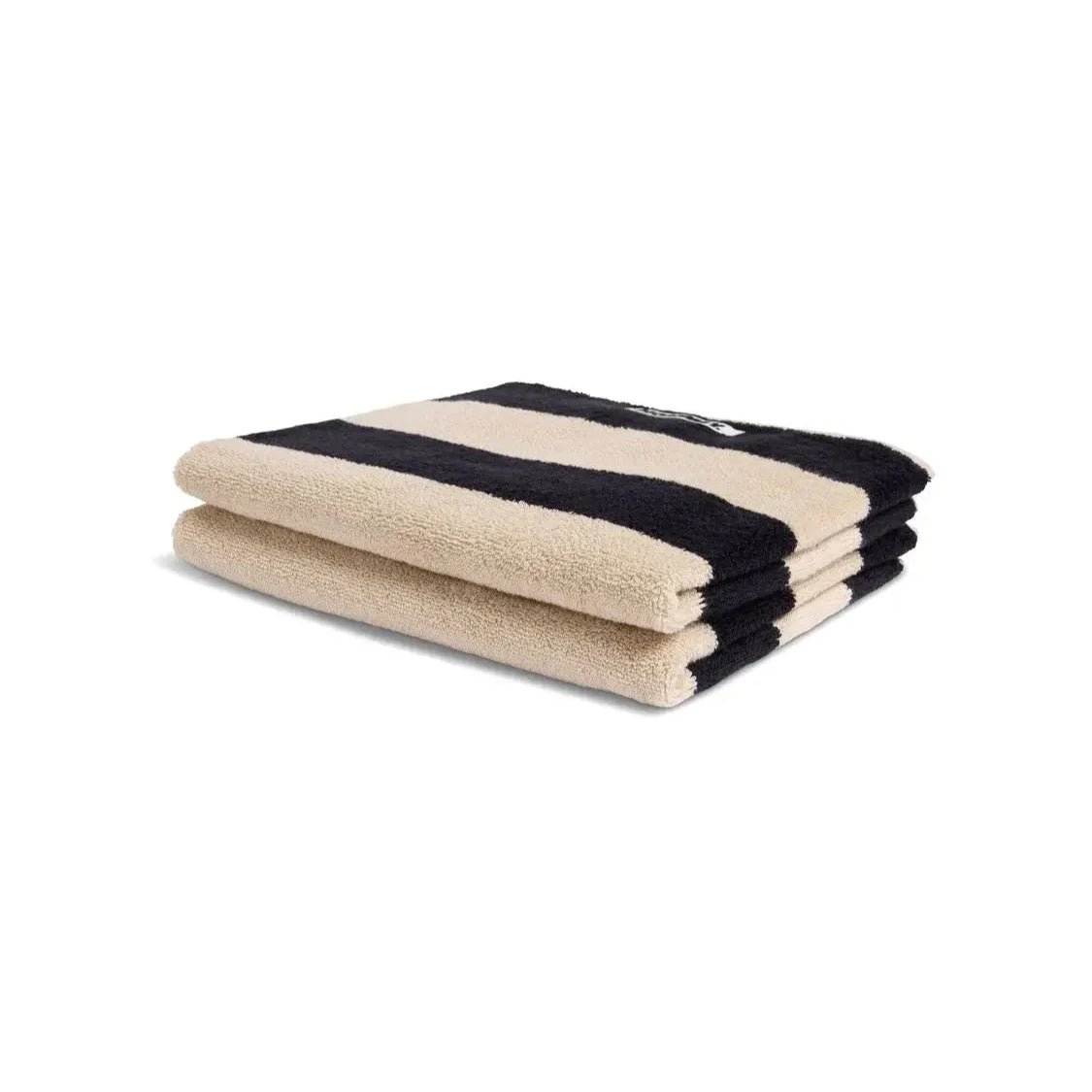 Hand Towel - Vanilla Bean Stripes-FurniturebyDesign.