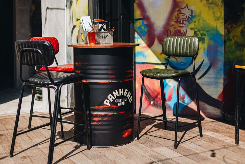 Datsun Bar Stool- Green-FurniturebyDesign.