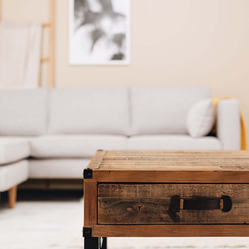 Woodenforge Coffee Table-FurniturebyDesign.