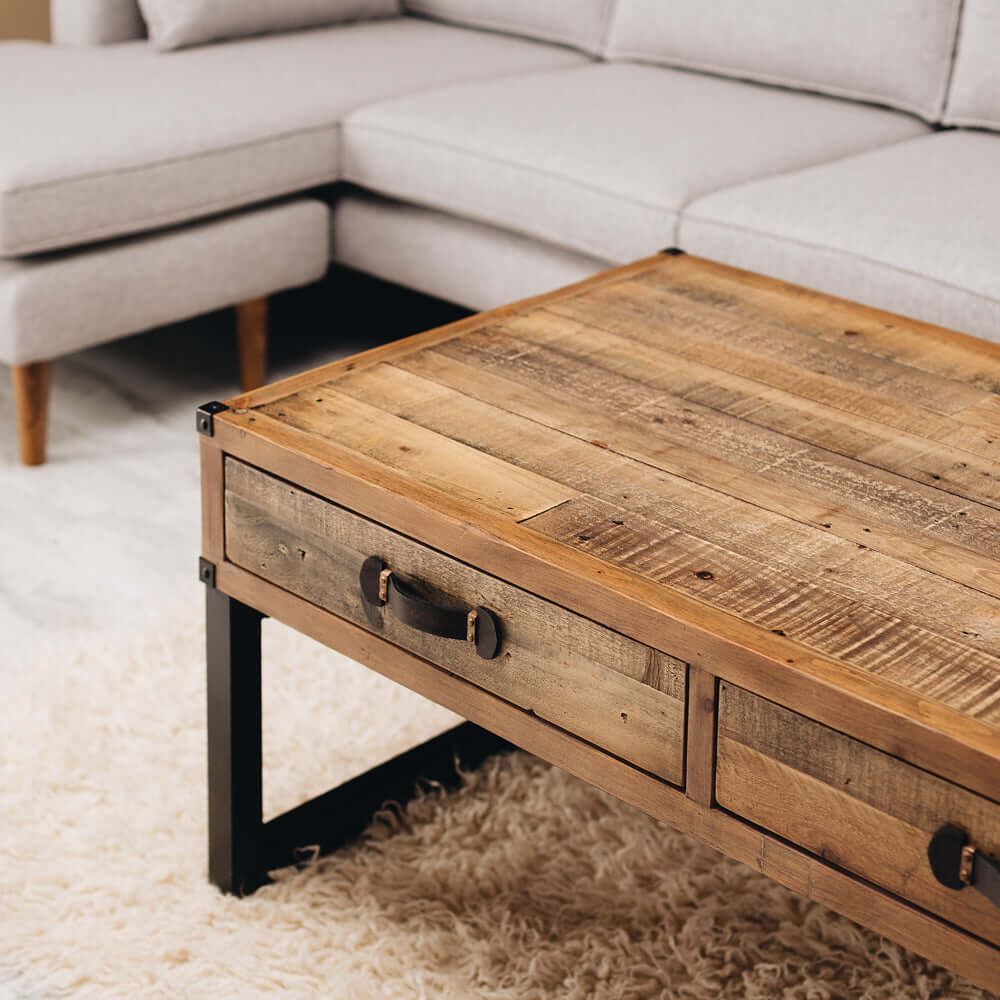 Woodenforge Coffee Table-FurniturebyDesign.