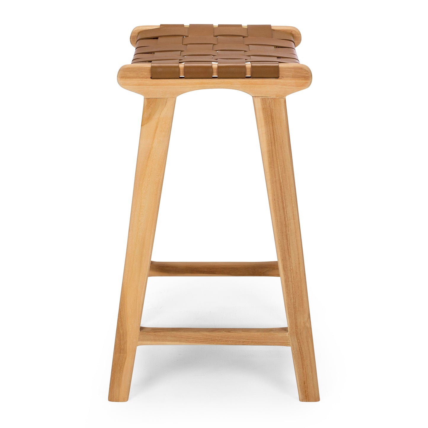 Indo Bar Stool - Saddle Brown-FurniturebyDesign.