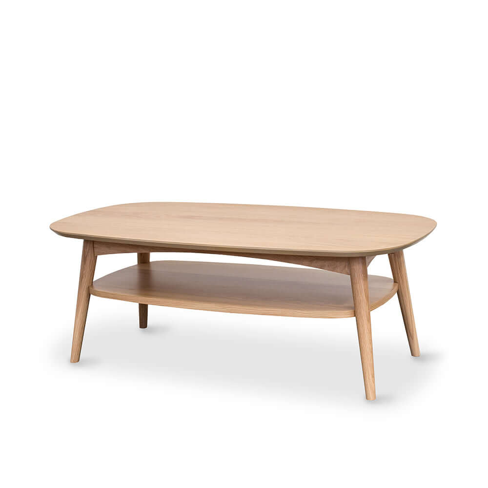 Oslo Coffee Table with Shelf-FurniturebyDesign.