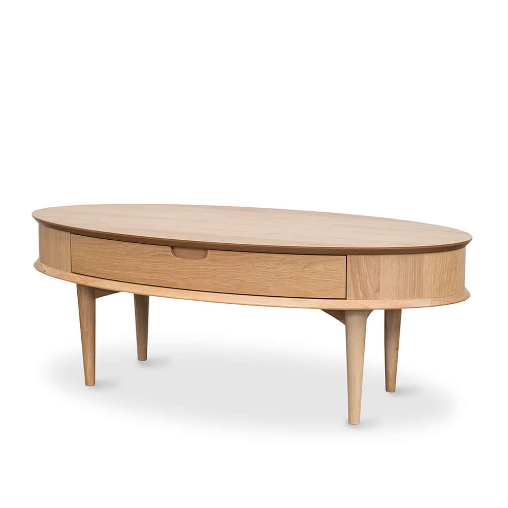 Oslo Coffee Table with Drawer-FurniturebyDesign.