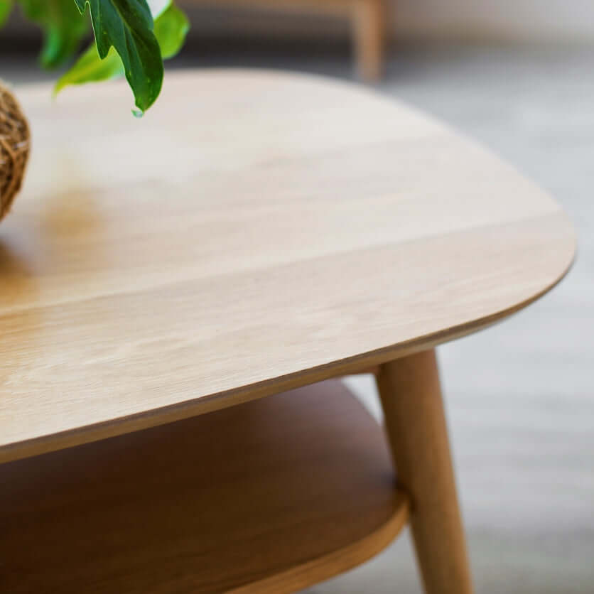 Oslo Coffee Table with Shelf-FurniturebyDesign.