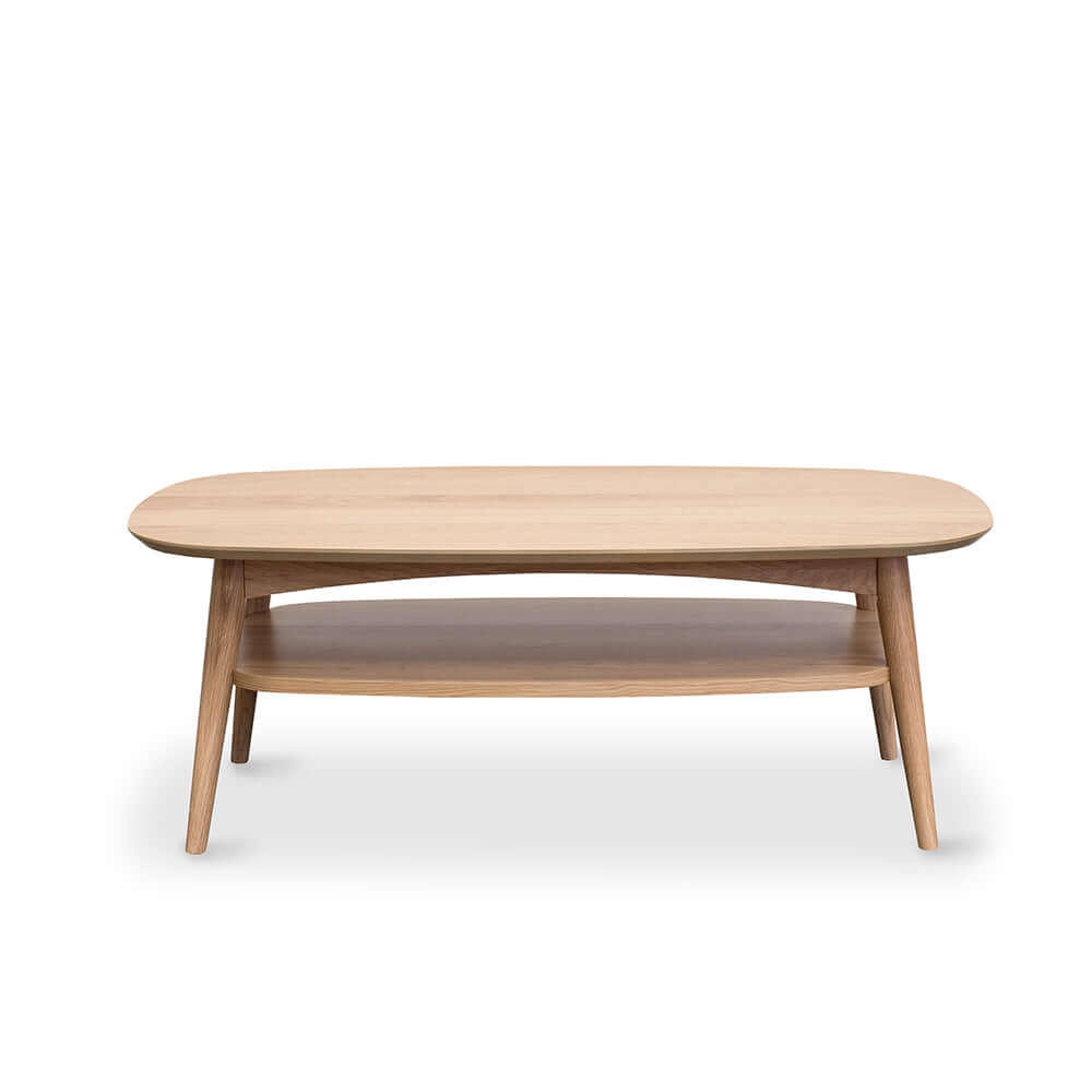 Oslo Coffee Table with Shelf-FurniturebyDesign.