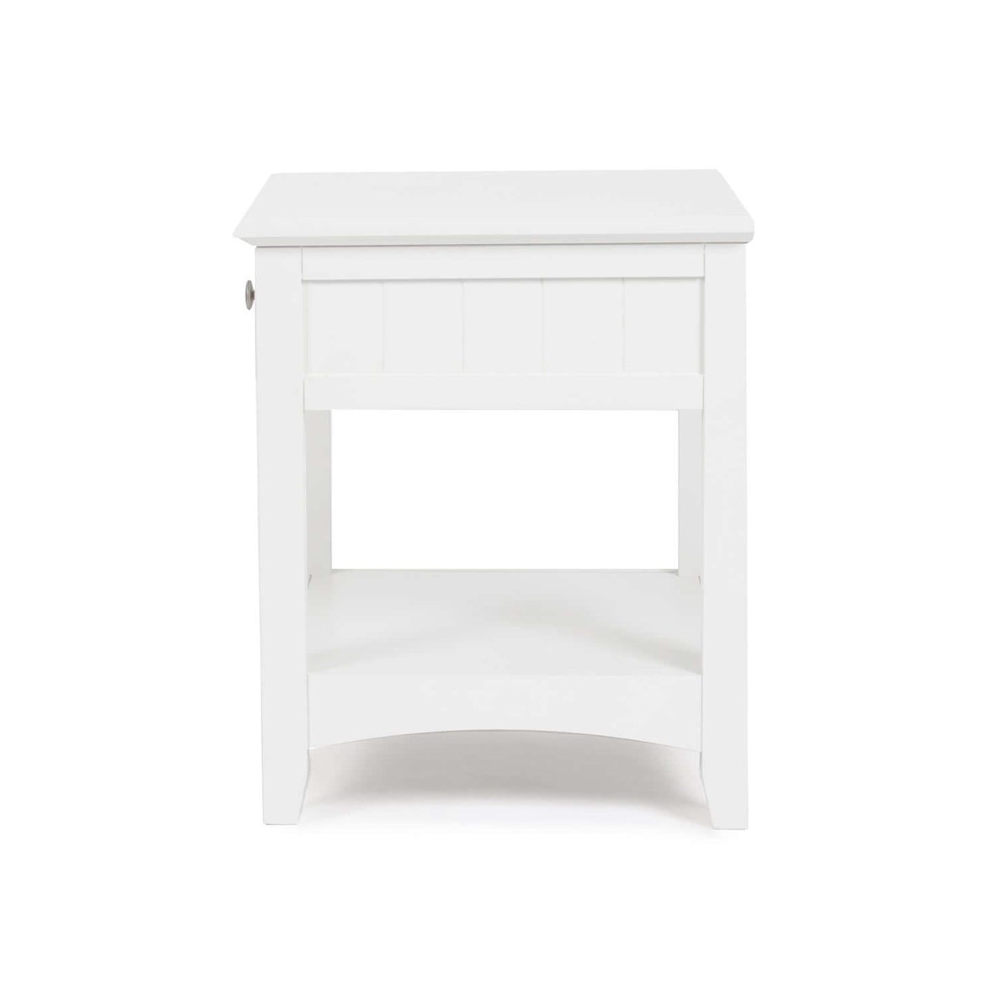 Jessica White 1 drawer Bedside
