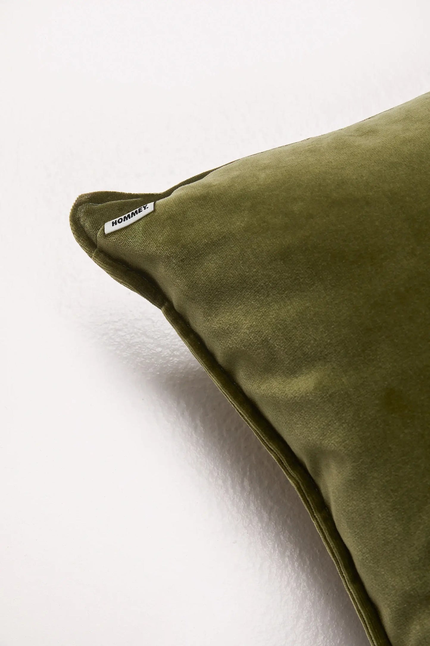 Big Velvet - Olive Cushion-FurniturebyDesign.