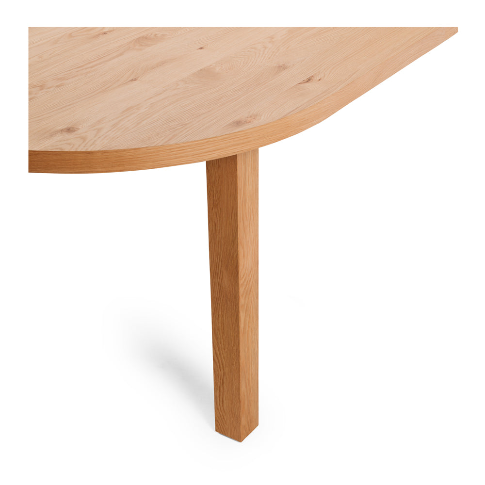 Arc Extension Dining Table-FurniturebyDesign.