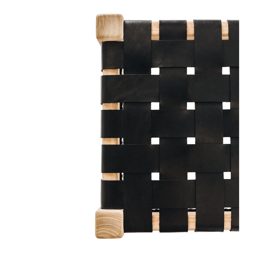Indo Bench - Black-FurniturebyDesign.