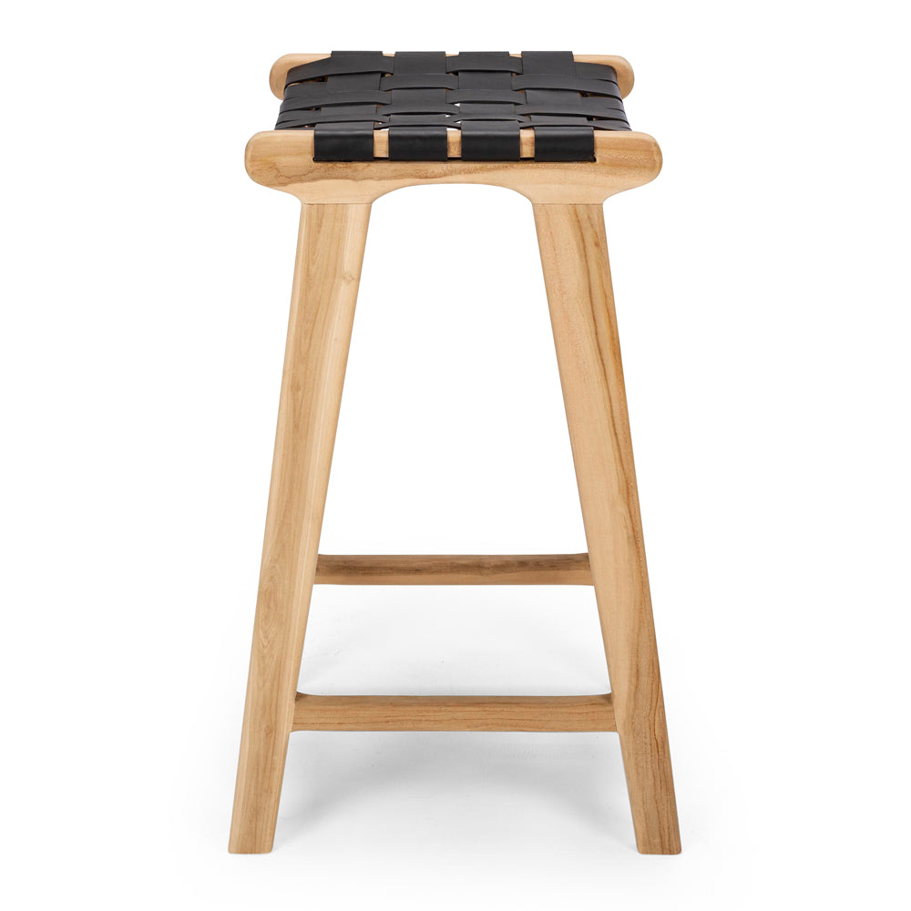 Indo Bar Stool - Black-FurniturebyDesign.