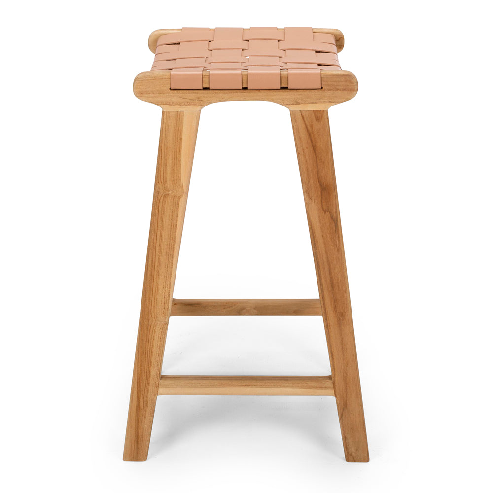 Indo Bar Stool - Plush Pink-FurniturebyDesign.