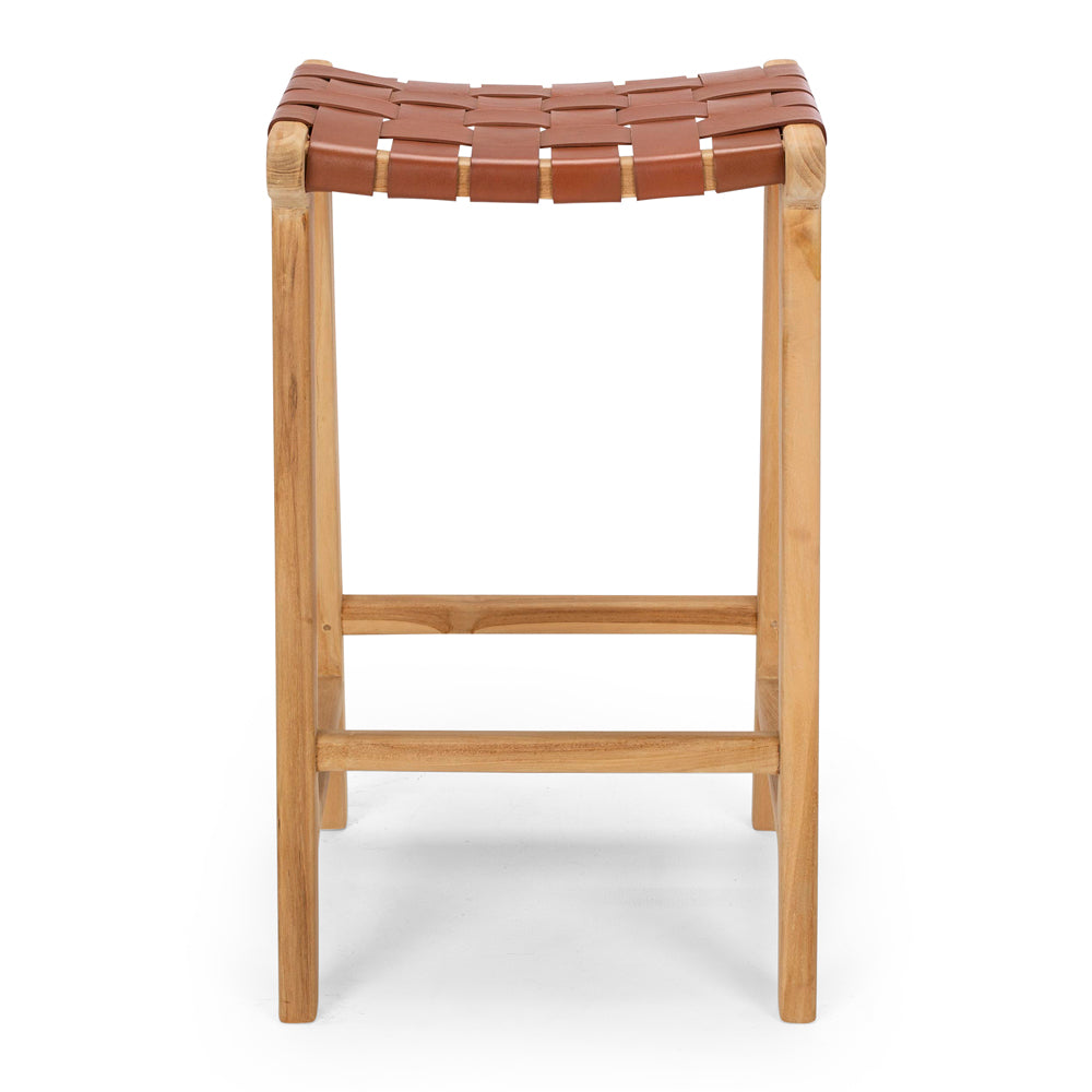 Indo Bar Stool - Tan-FurniturebyDesign.