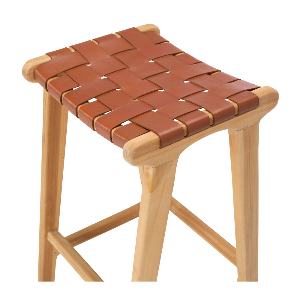 Indo Bar Stool - Tan-FurniturebyDesign.