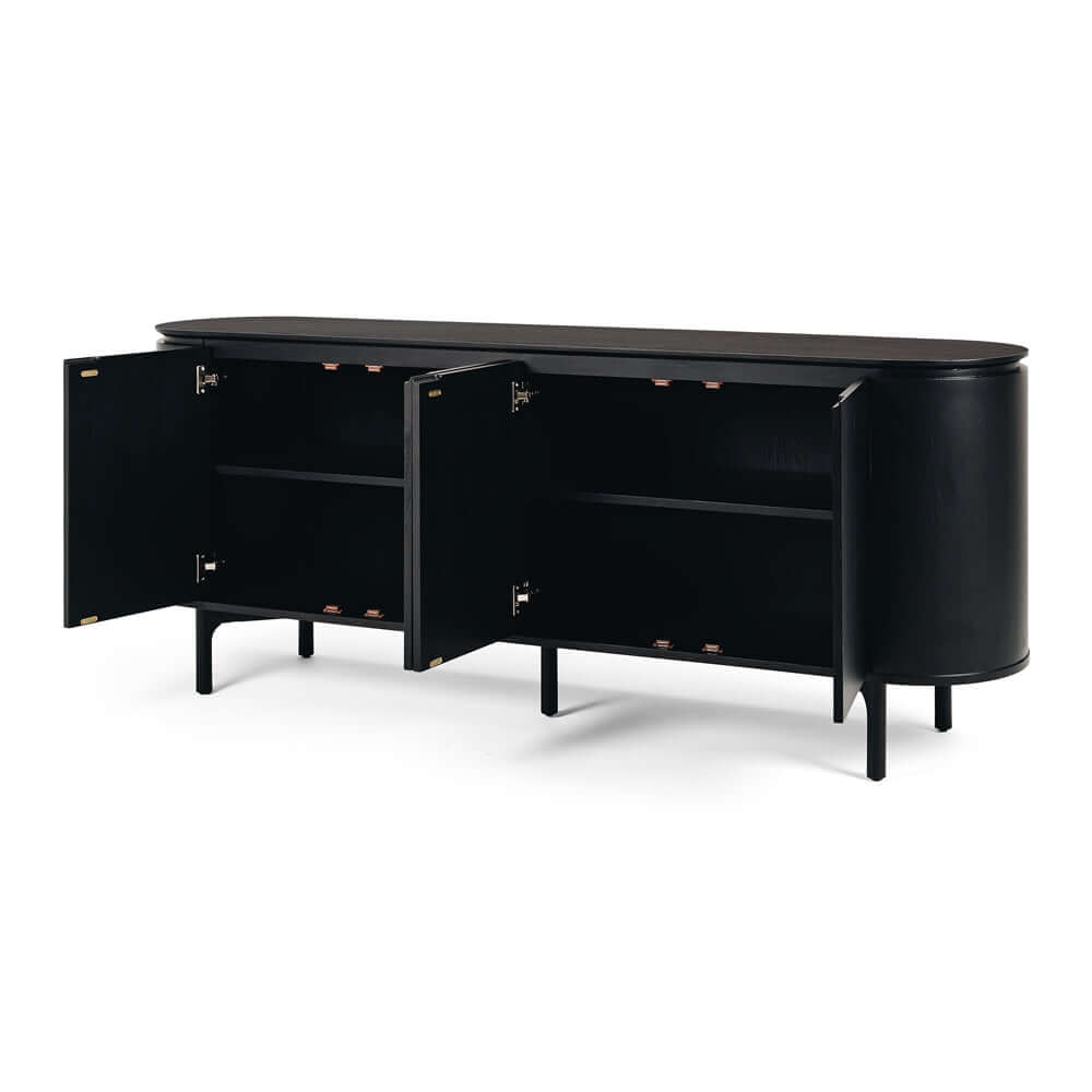 Kontur Sideboard Black-FurniturebyDesign.