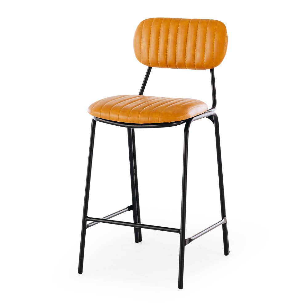 Datsun Bar Stool - Camel-FurniturebyDesign.