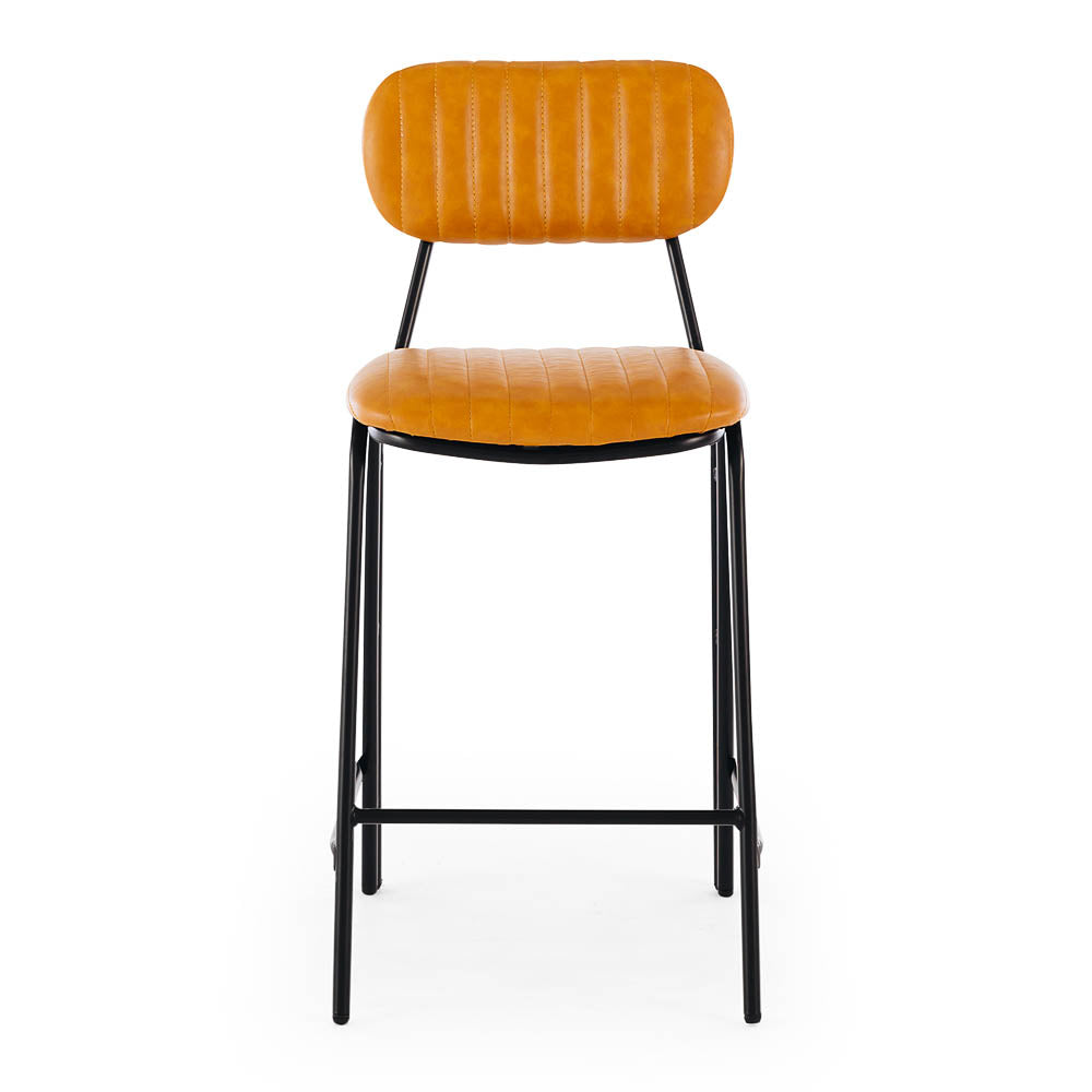 Datsun Bar Stool - Camel-FurniturebyDesign.