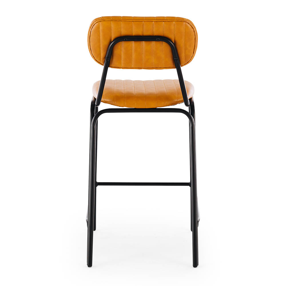 Datsun Bar Stool - Camel-FurniturebyDesign.