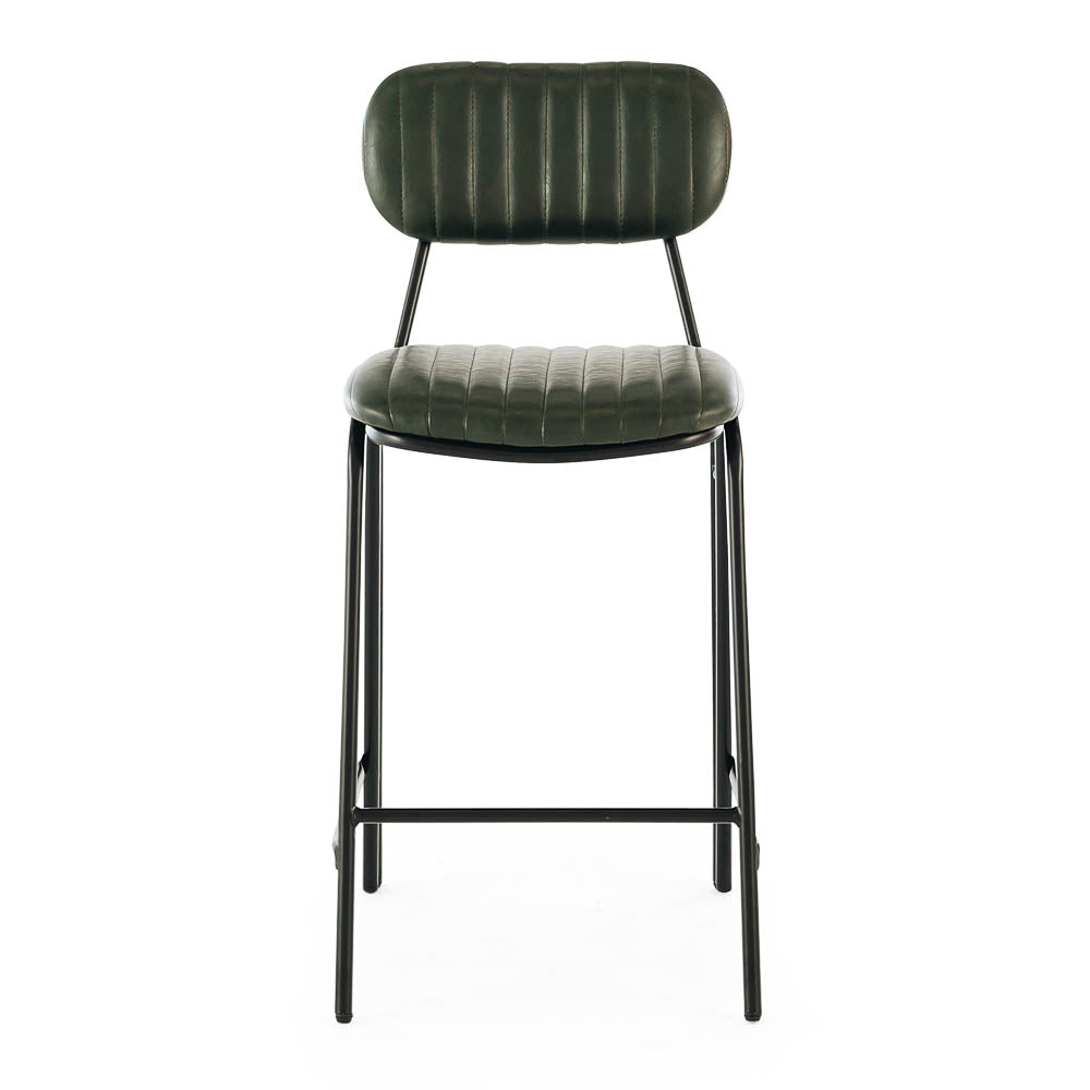 Datsun Bar Stool- Green-FurniturebyDesign.