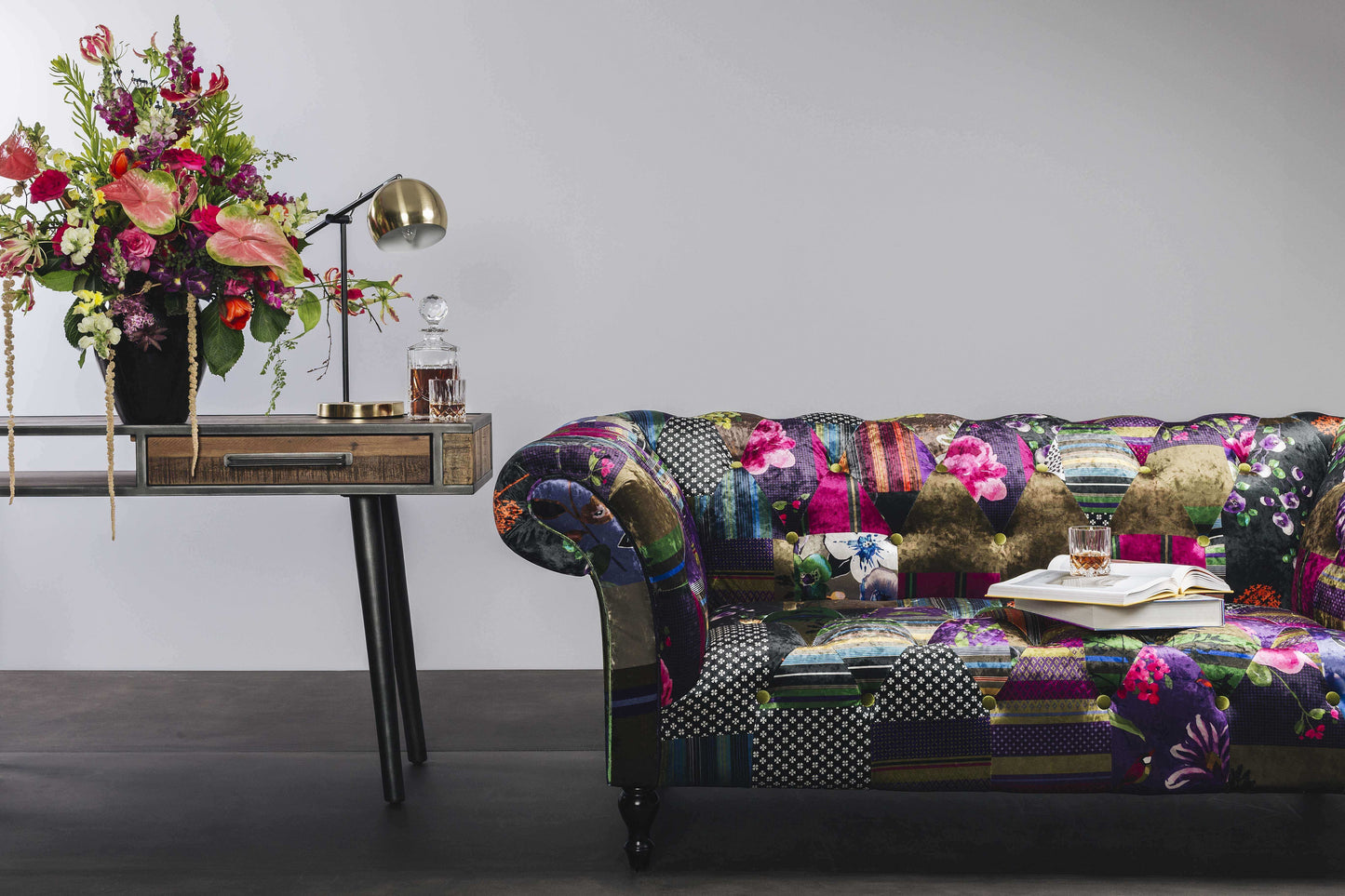 Patchwork Loveseat-FurniturebyDesign.