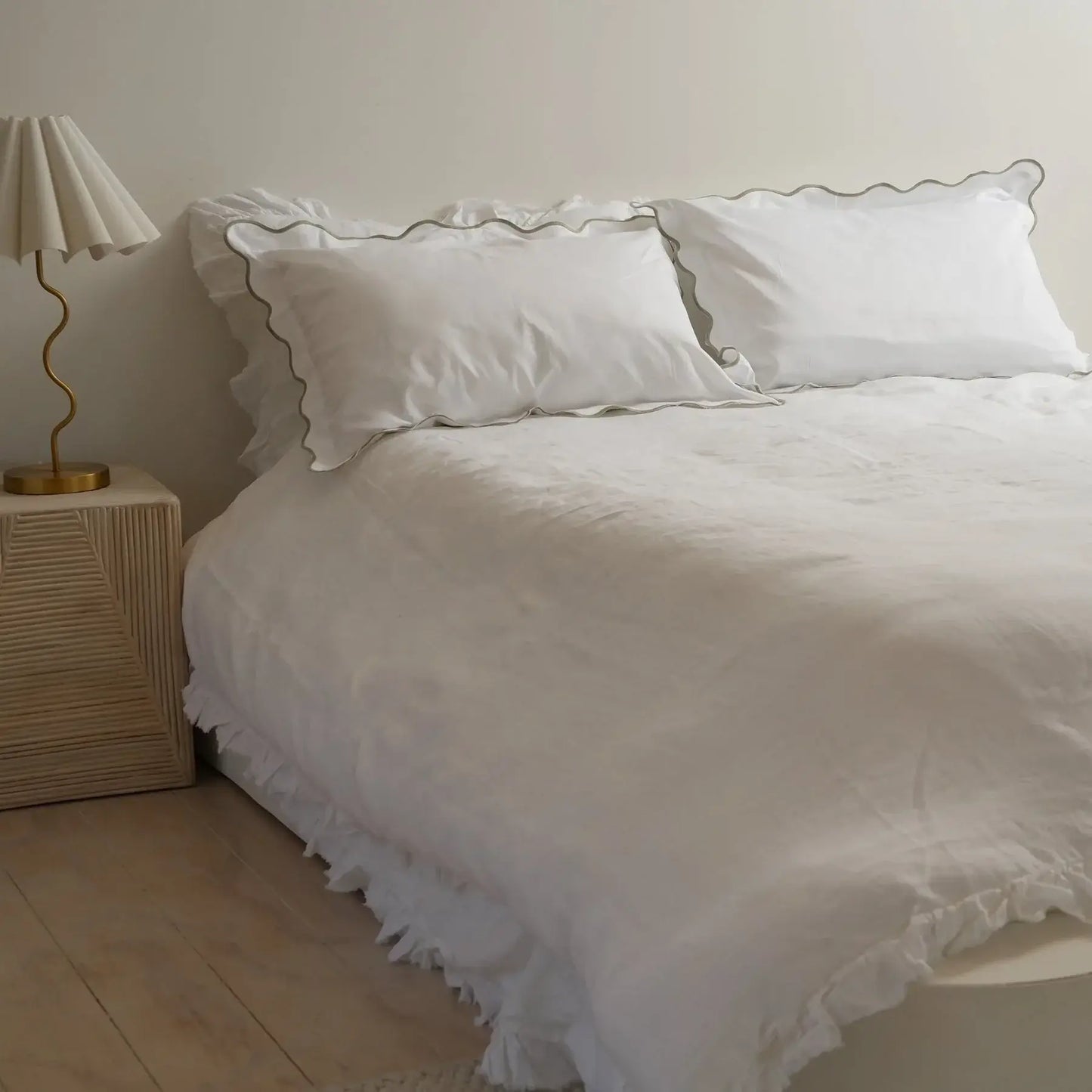 French Flax Ruffle Duvet-FurniturebyDesign.