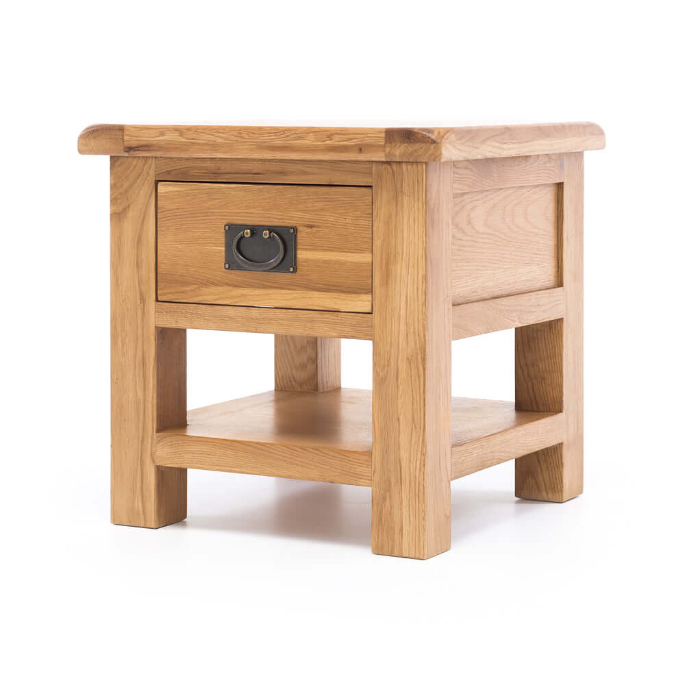 Salisbury Lamp Table with Drawer-FurniturebyDesign.