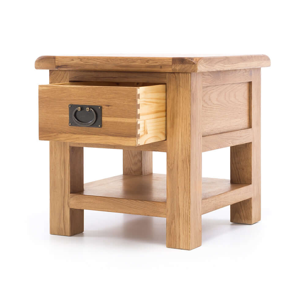 Salisbury Lamp Table with Drawer-FurniturebyDesign.