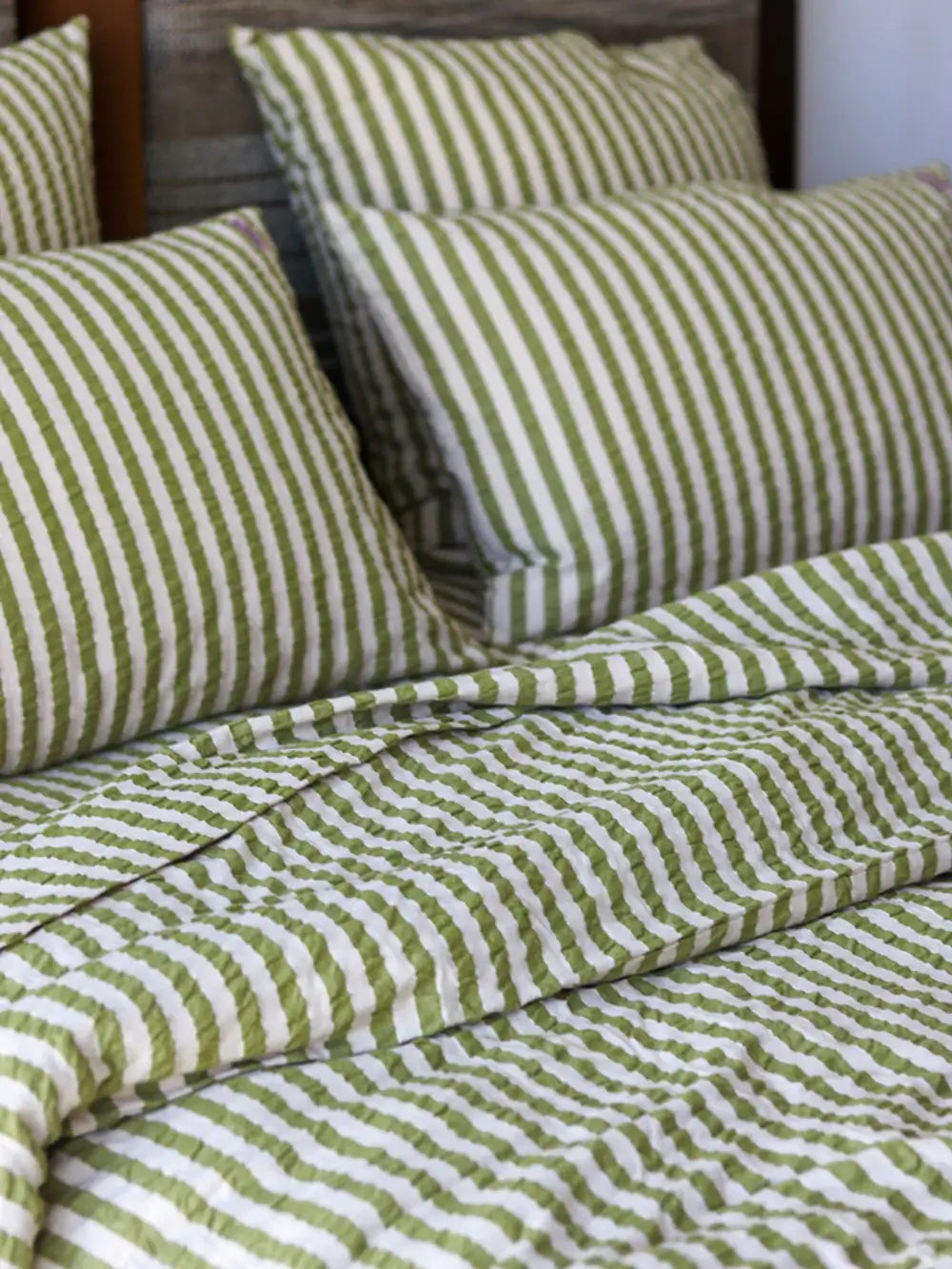 Seersucker Flat Sheet-FurniturebyDesign.