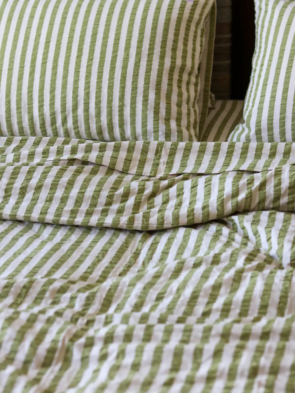 Seersucker Flat Sheet-FurniturebyDesign.