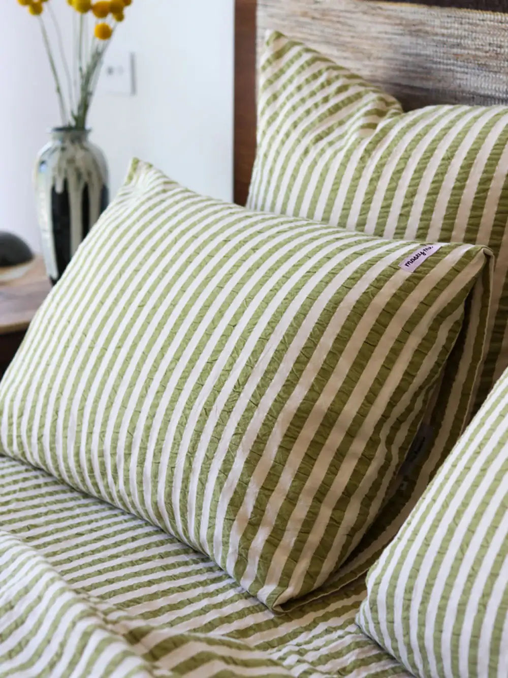 Seersucker Pillowcase Set-FurniturebyDesign.
