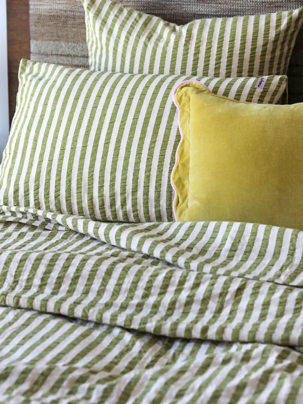 Seersucker Pillowcase Set-FurniturebyDesign.