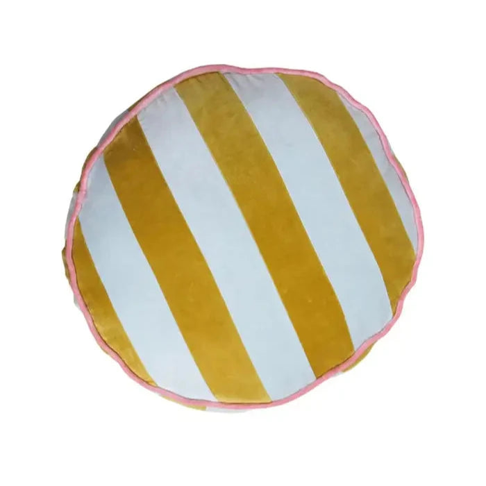 Velvet Stripe Cushion-FurniturebyDesign.