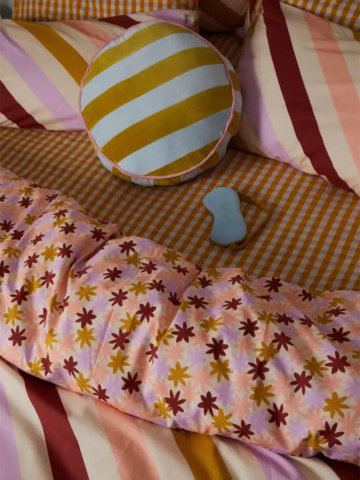 Velvet Stripe Cushion-FurniturebyDesign.