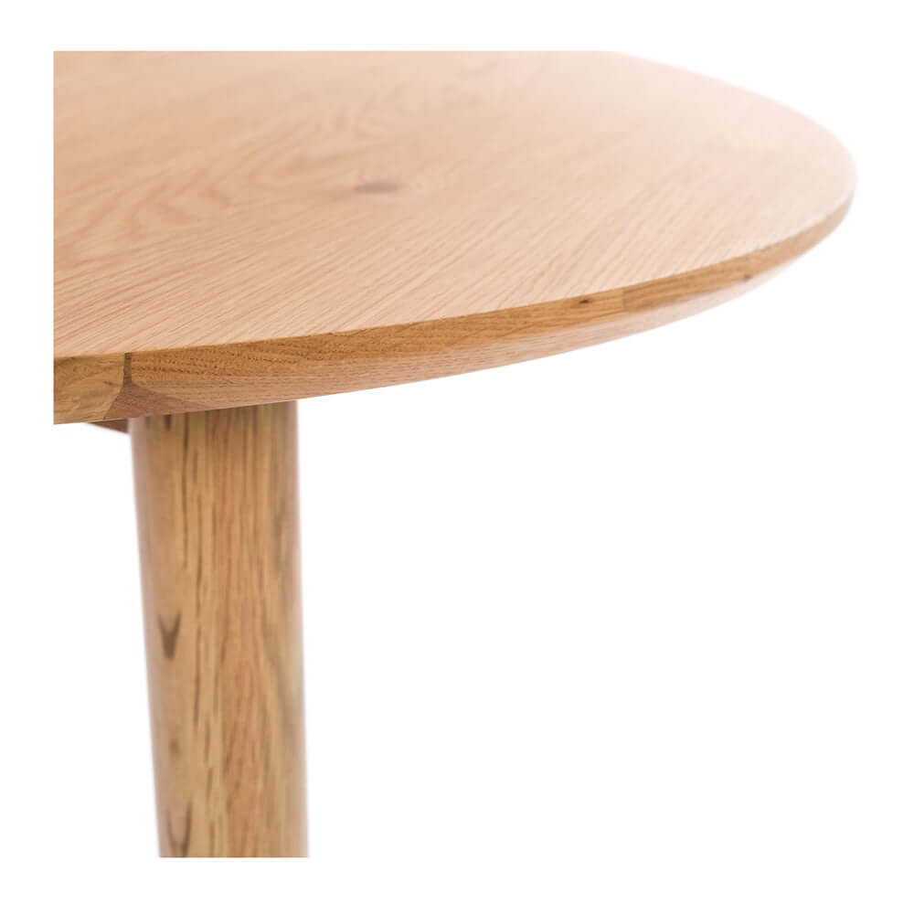 Nordik Round Drop-leaf Dining Table-FurniturebyDesign.
