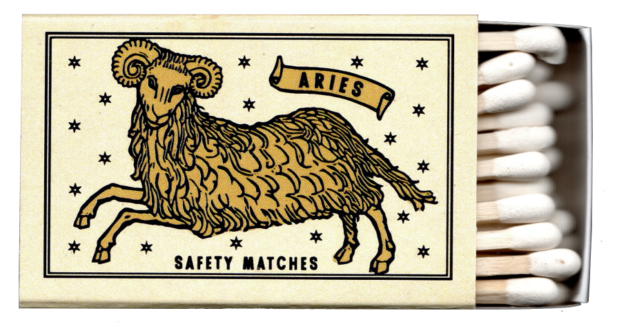 Aries - Astro Logical Zodiac Matchbox