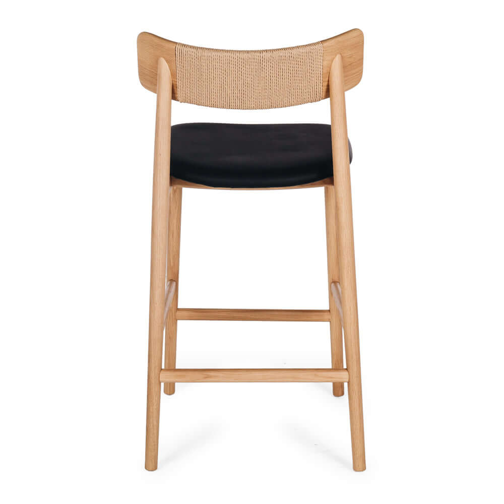 Niles High-back Bar Stool-FurniturebyDesign.