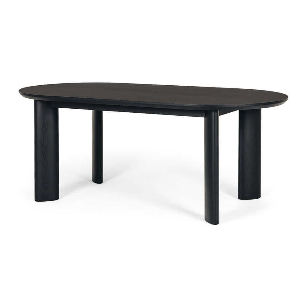 Kontur Dining Table Black-FurniturebyDesign.