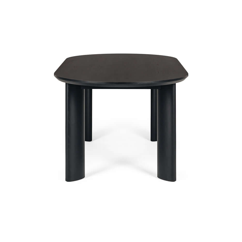 Kontur Dining Table Black-FurniturebyDesign.