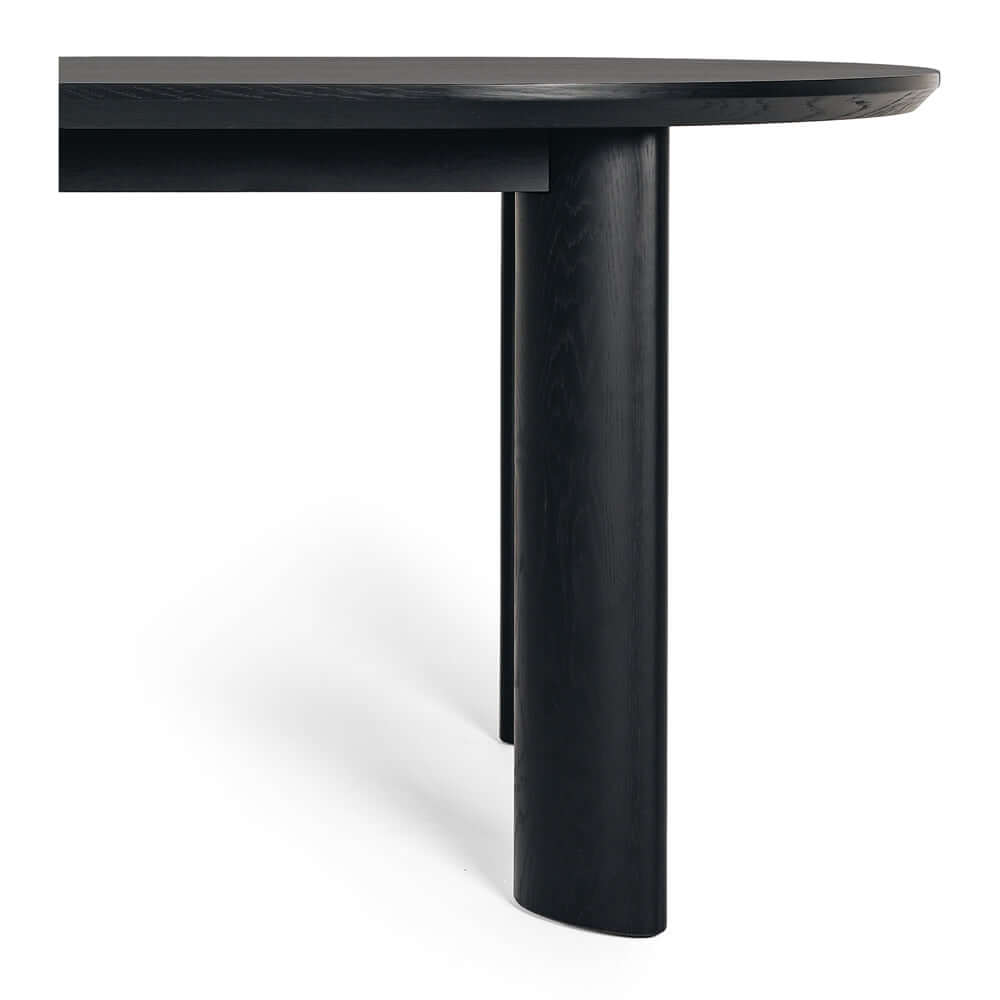 Kontur Dining Table Black-FurniturebyDesign.