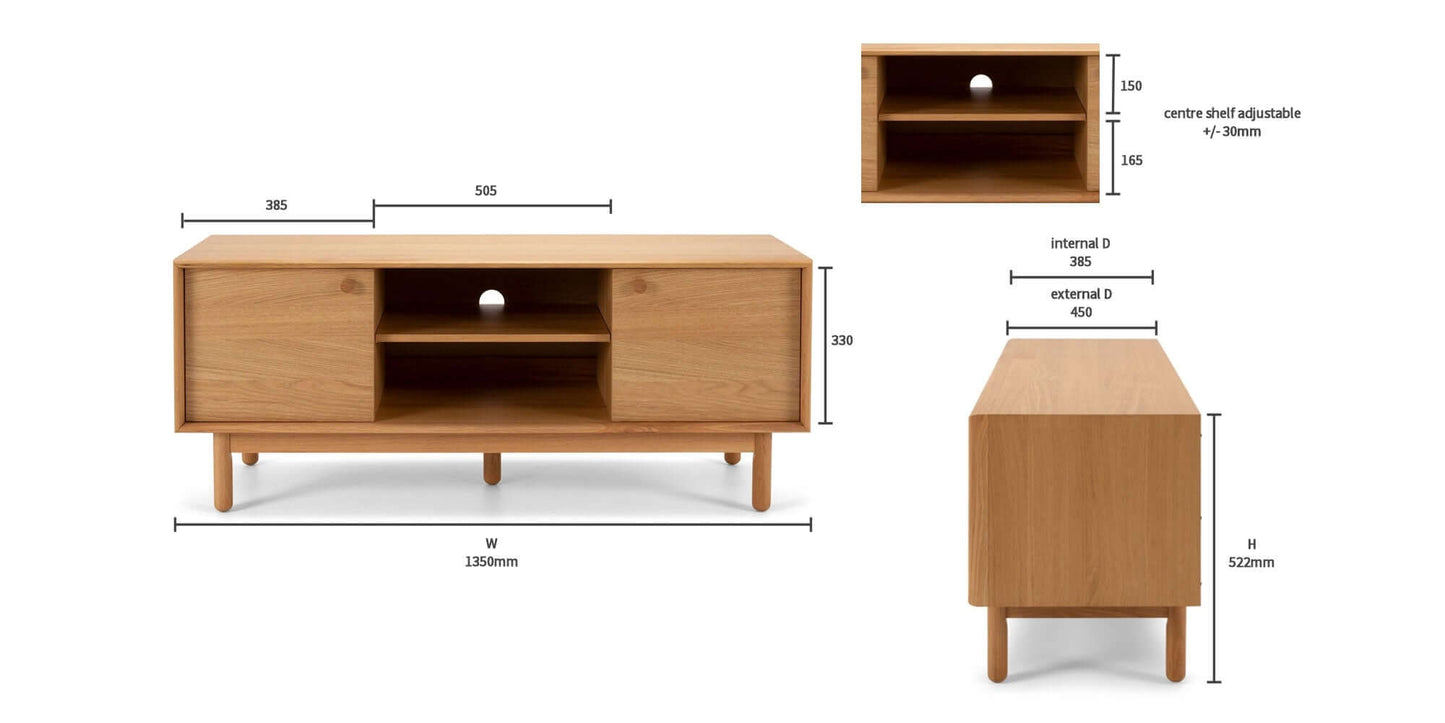 Rotterdam Entertainment Unit-FurniturebyDesign.