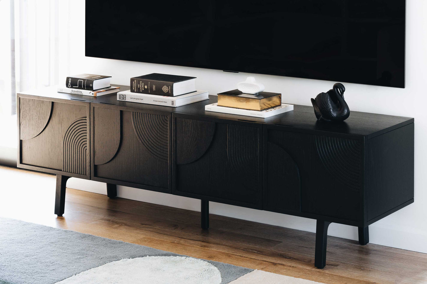 Arc TV Stand-FurniturebyDesign.