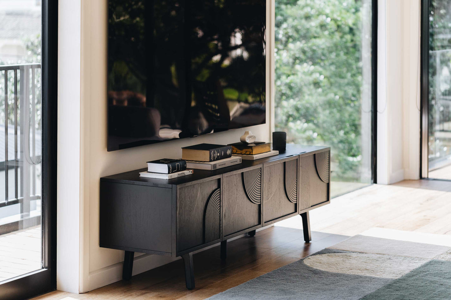 Arc TV Stand-FurniturebyDesign.