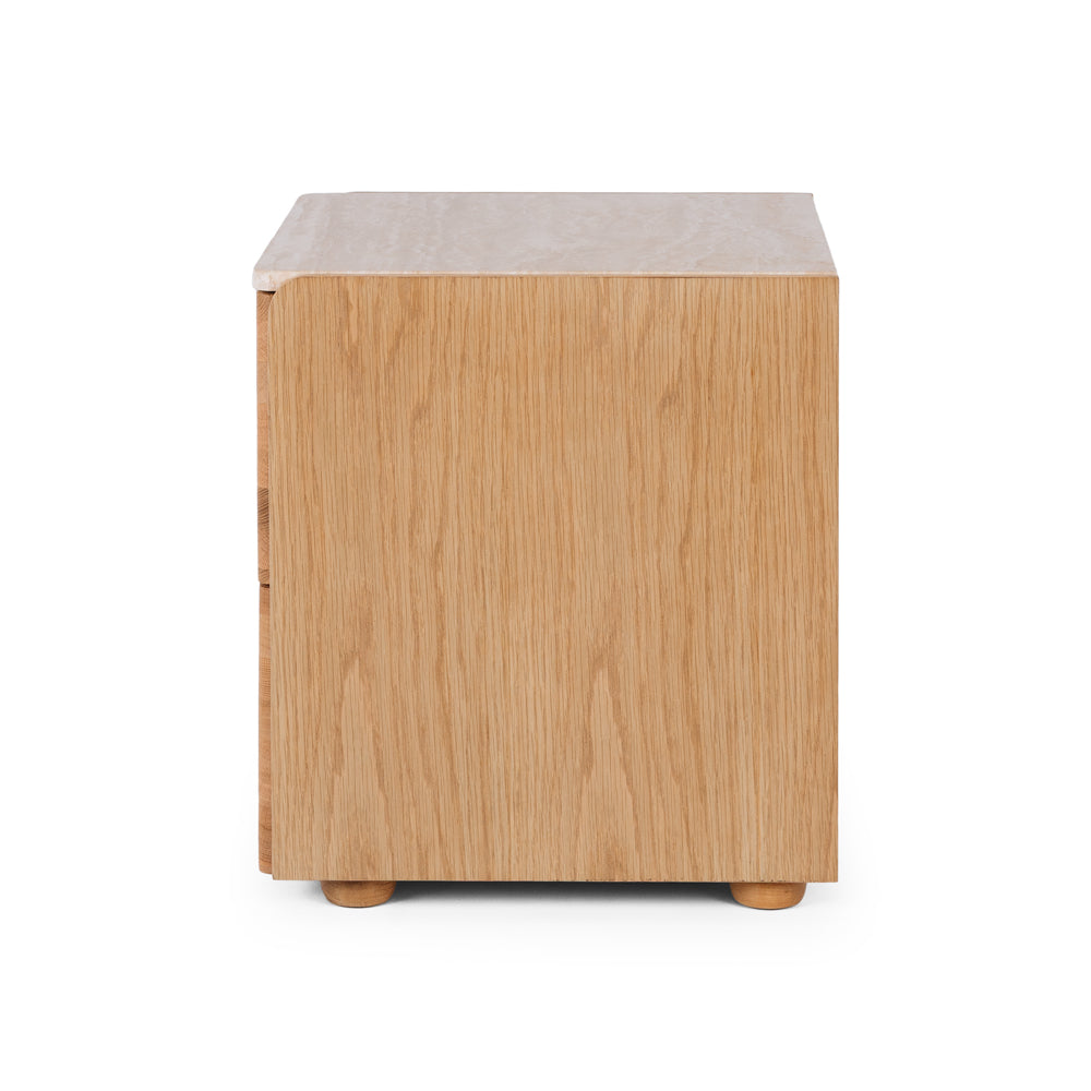 
                      
                        Cube Bedside Travertine Top
                      
                    
