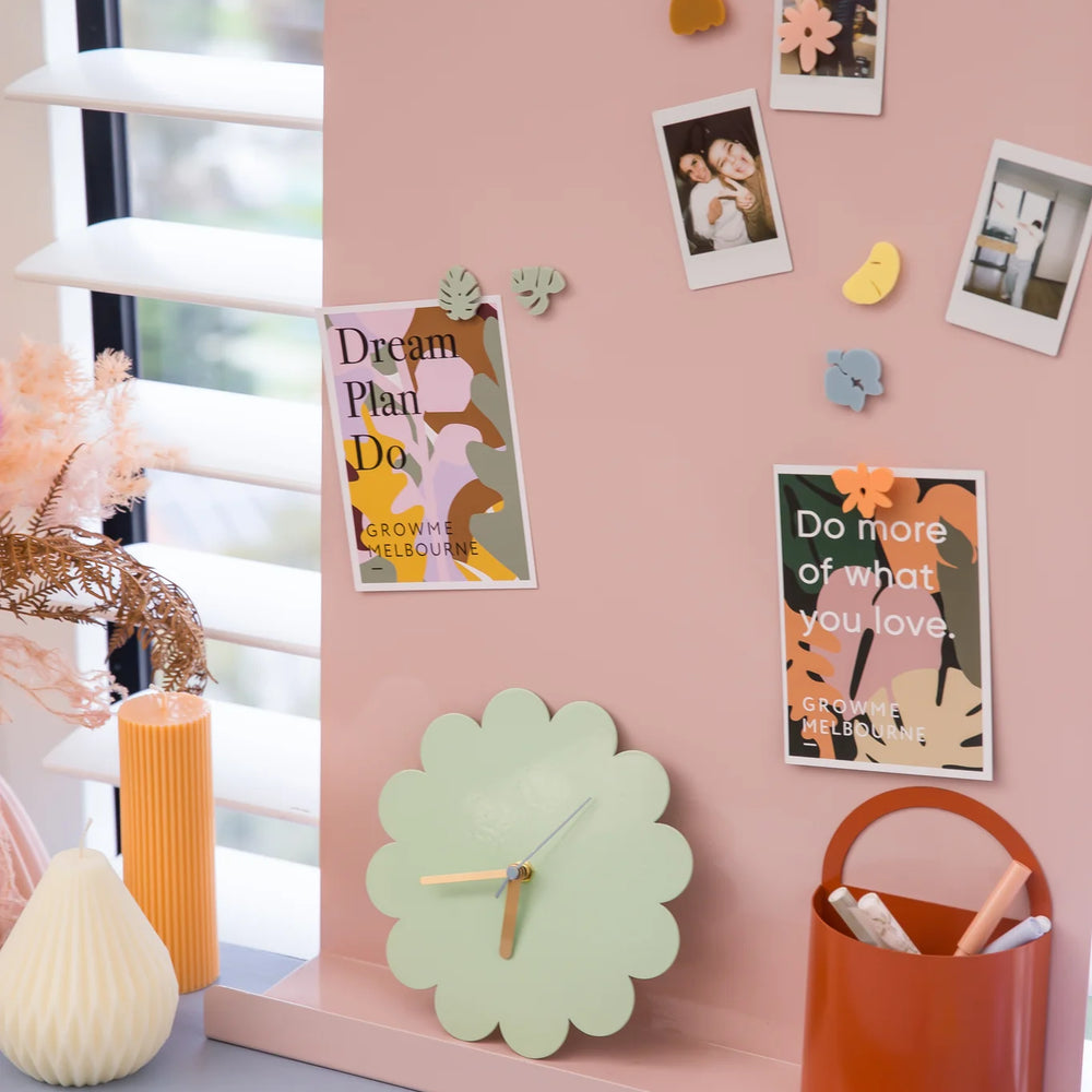 
                      
                        Petal Clock - Mint-FurniturebyDesign.
                      
                    